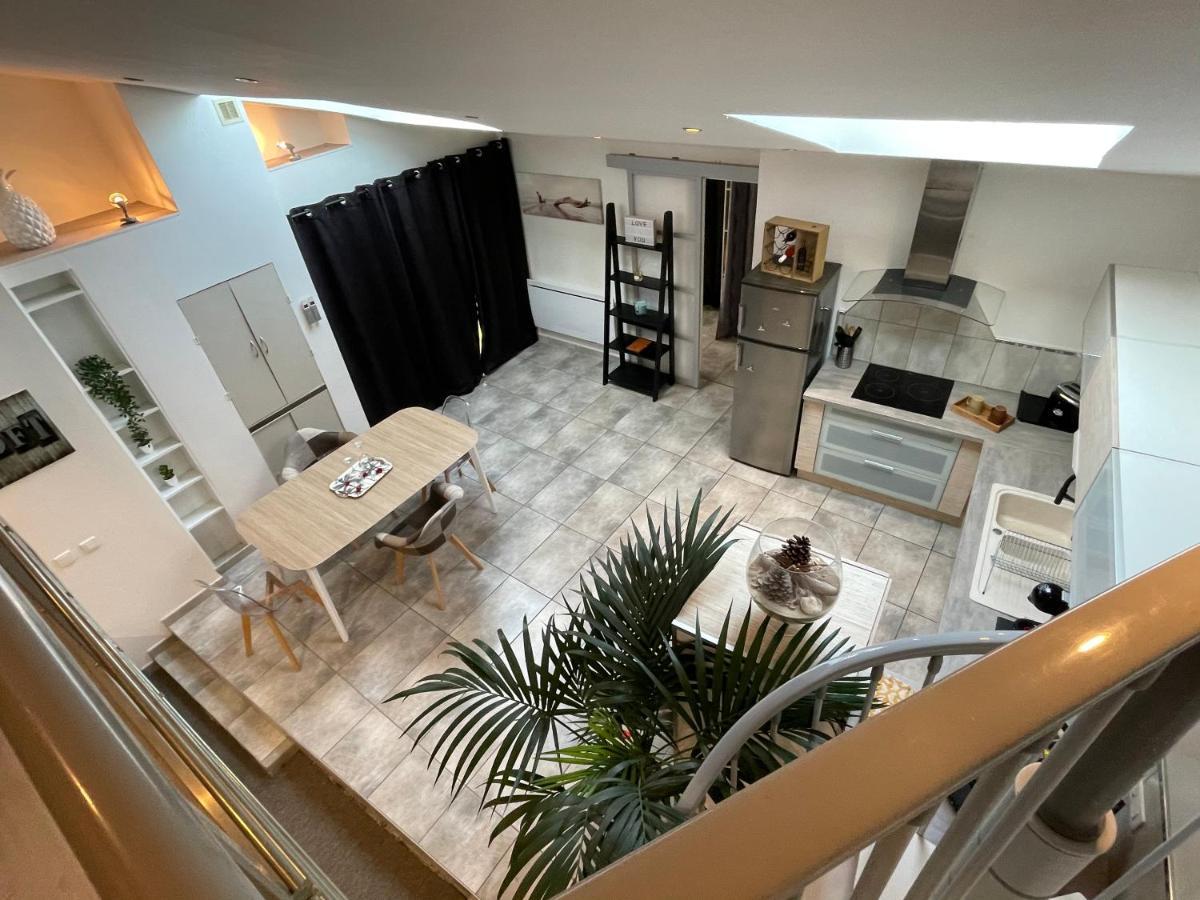 LOVE Suites&SPA Le Loft avec Jacuzzi privatif Médis Extérieur photo